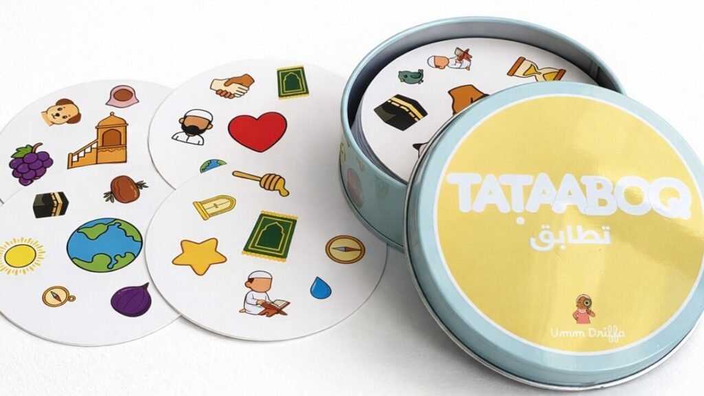 Jeu islamique Tataaboq - cartes et boîte